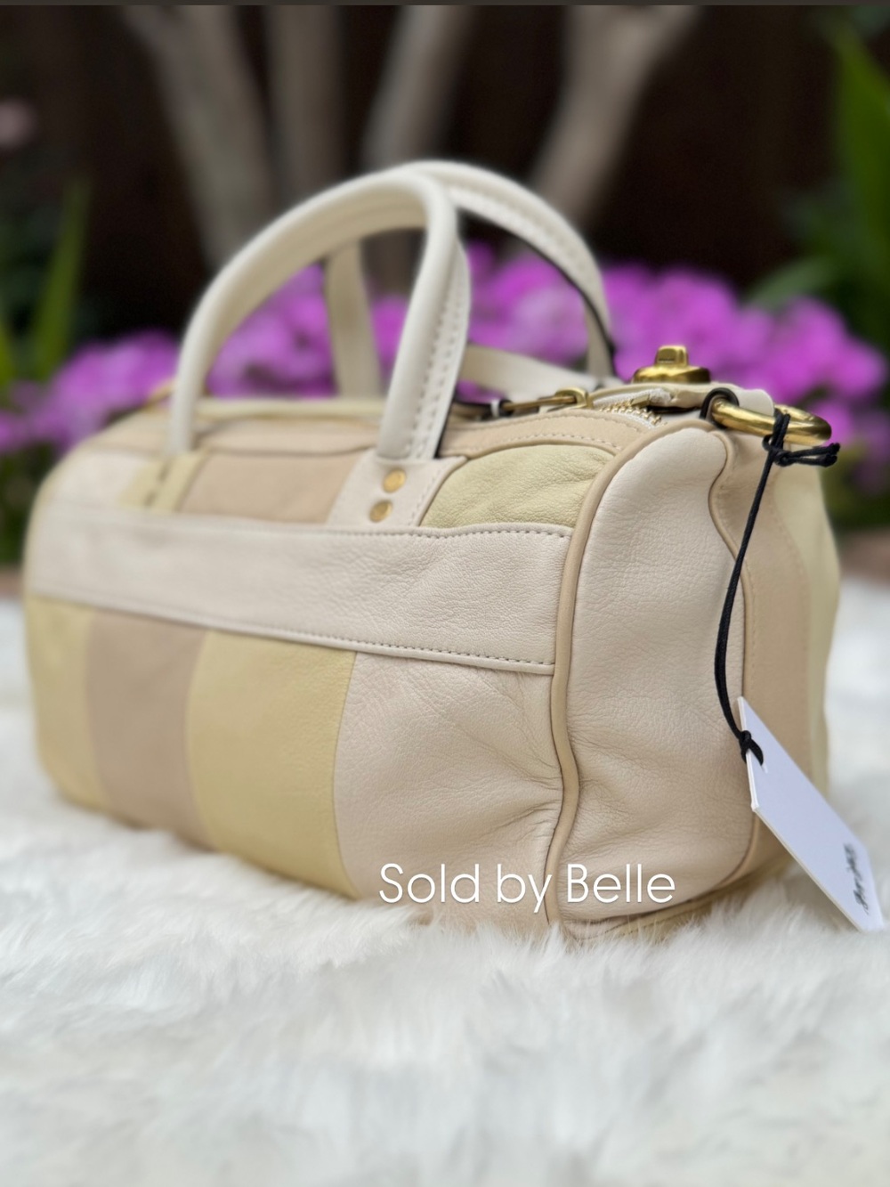 NWT Coach Shuffle in Color block Purse